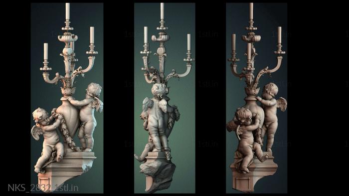 Symmetrycal onlays (NKS_2832) 3D model for CNC machine