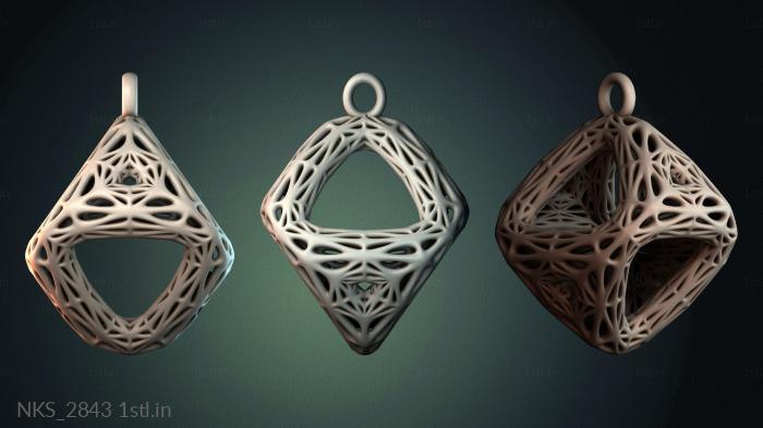 Symmetrycal onlays (NKS_2843) 3D model for CNC machine