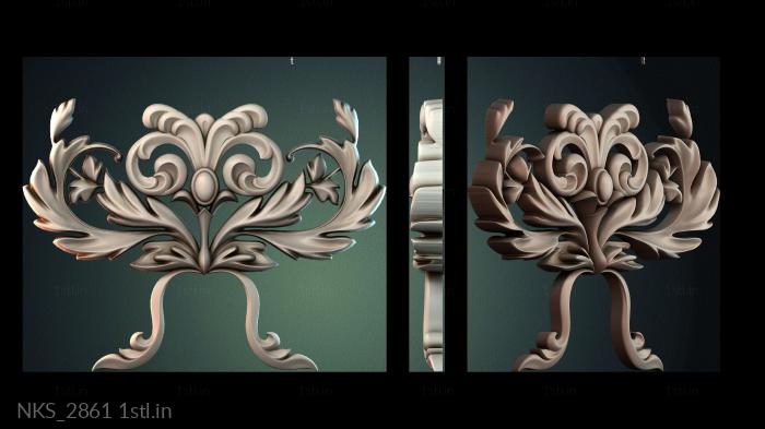 Symmetrycal onlays (NKS_2861) 3D model for CNC machine