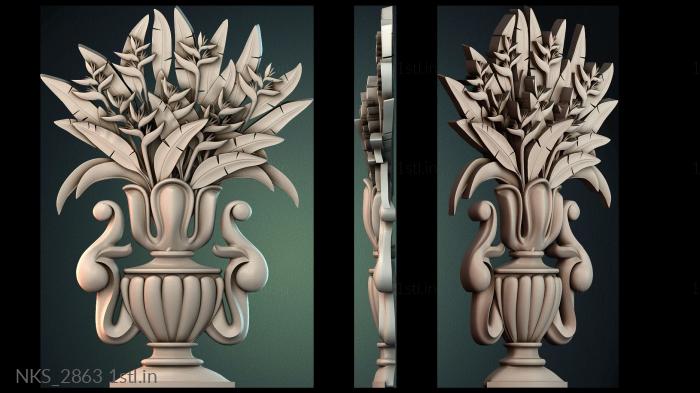 Symmetrycal onlays (NKS_2863) 3D model for CNC machine