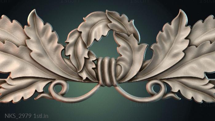 Symmetrycal onlays (NKS_2979) 3D model for CNC machine