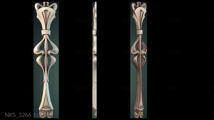 Symmetrycal onlays (NKS_3266) 3D model for CNC machine