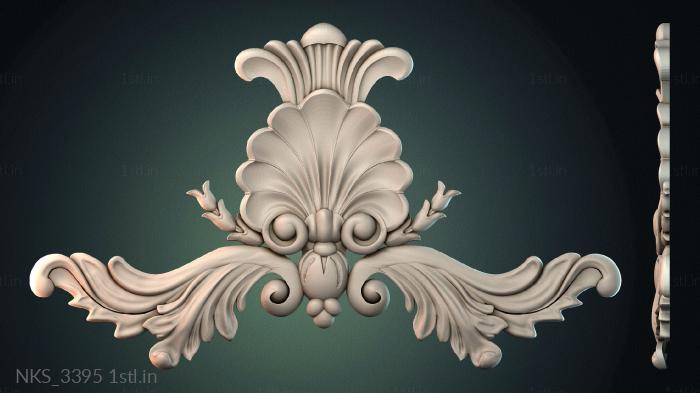 Symmetrycal onlays (NKS_3395) 3D model for CNC machine