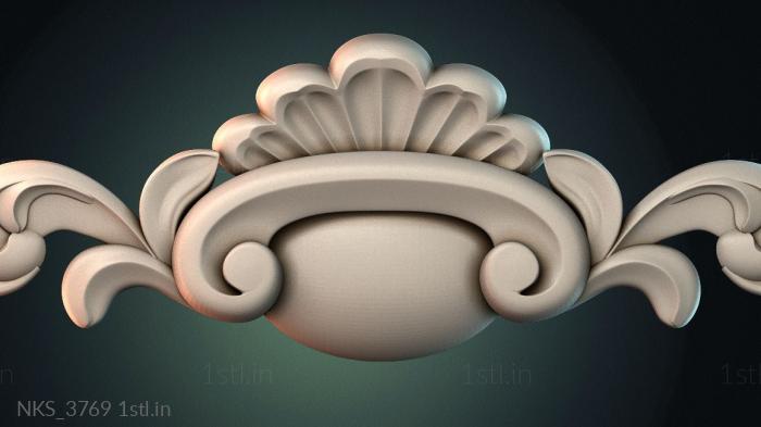 Symmetrycal onlays (NKS_3769) 3D model for CNC machine