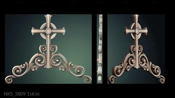 Symmetrycal onlays (NKS_3809) 3D model for CNC machine