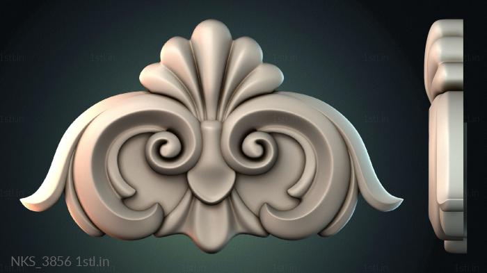 Symmetrycal onlays (NKS_3856) 3D model for CNC machine