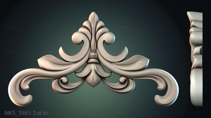 Symmetrycal onlays (NKS_3965) 3D model for CNC machine