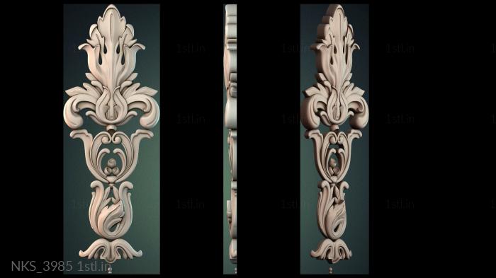 Symmetrycal onlays (NKS_3985) 3D model for CNC machine