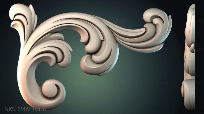 Symmetrycal onlays (NKS_3989) 3D model for CNC machine