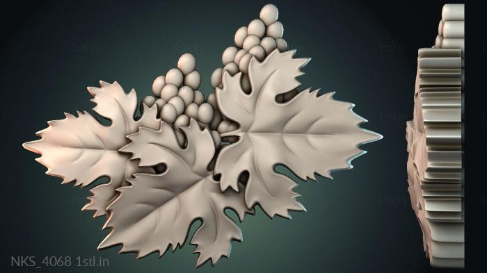 Symmetrycal onlays (NKS_4068) 3D model for CNC machine