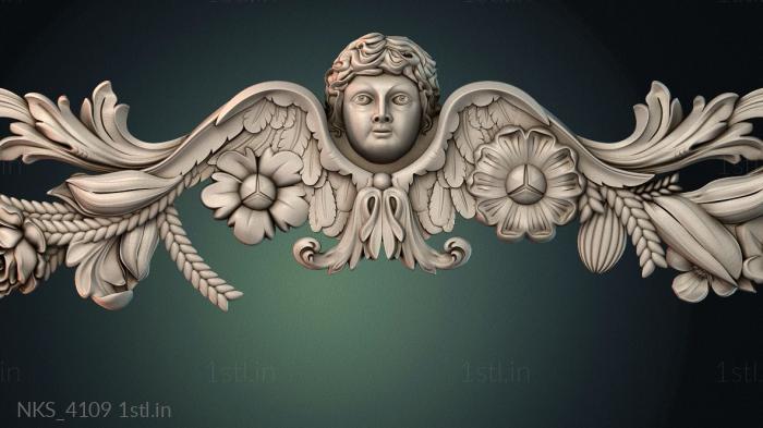 Symmetrycal onlays (NKS_4109) 3D model for CNC machine