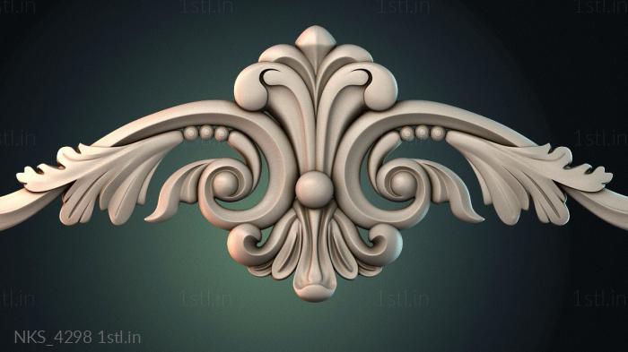 Symmetrycal onlays (NKS_4298) 3D model for CNC machine