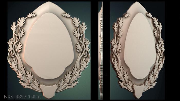 Symmetrycal onlays (NKS_4357) 3D model for CNC machine