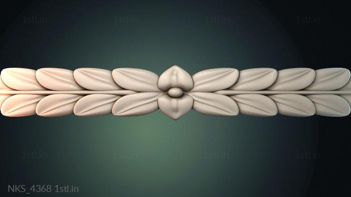 Symmetrycal onlays (NKS_4368) 3D model for CNC machine