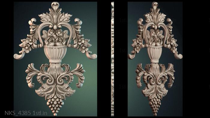 Symmetrycal onlays (NKS_4385) 3D model for CNC machine