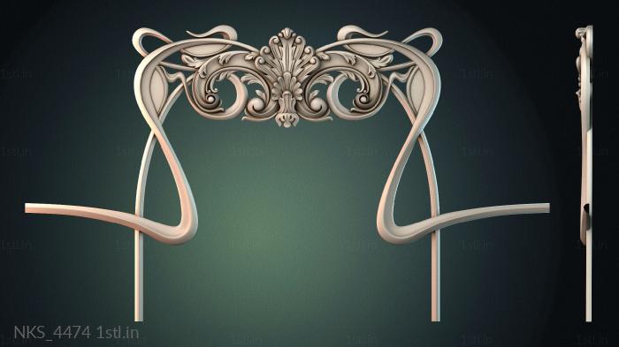 Symmetrycal onlays (NKS_4474) 3D model for CNC machine