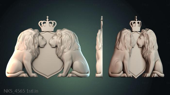 Symmetrycal onlays (NKS_4565) 3D model for CNC machine