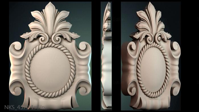 Symmetrycal onlays (NKS_4579) 3D model for CNC machine