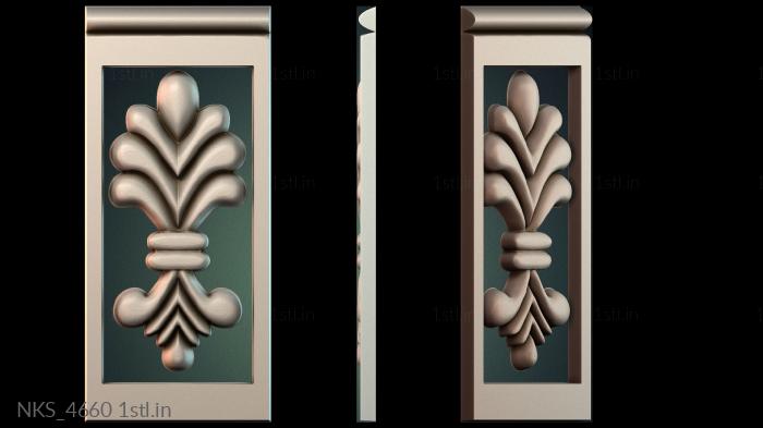 Symmetrycal onlays (NKS_4660) 3D model for CNC machine