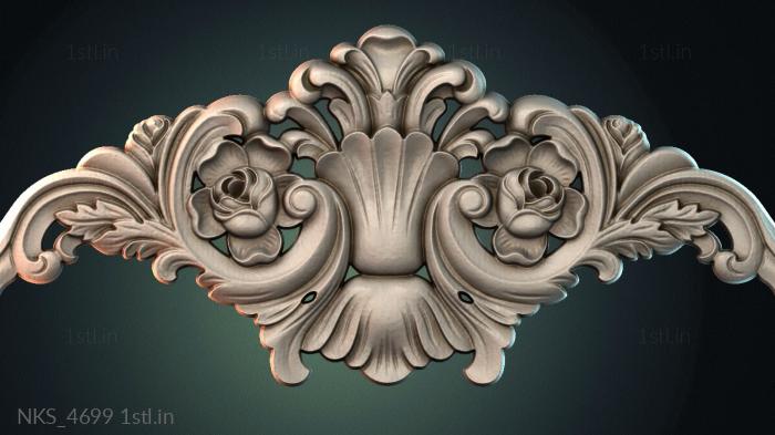 Symmetrycal onlays (NKS_4699) 3D model for CNC machine