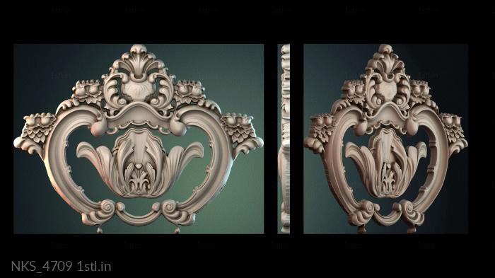 Symmetrycal onlays (NKS_4709) 3D model for CNC machine