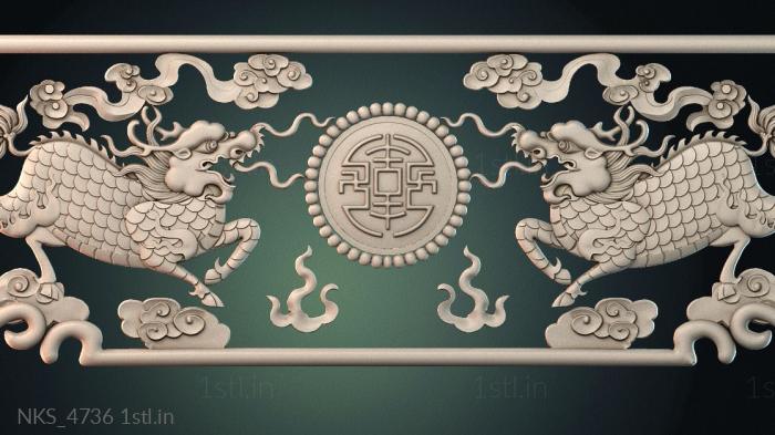 Symmetrycal onlays (NKS_4736) 3D model for CNC machine