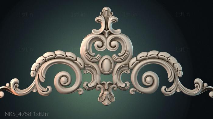 Symmetrycal onlays (NKS_4758) 3D model for CNC machine