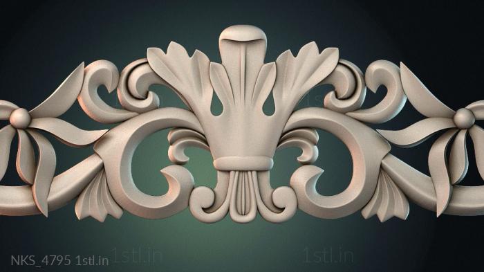 Symmetrycal onlays (NKS_4795) 3D model for CNC machine