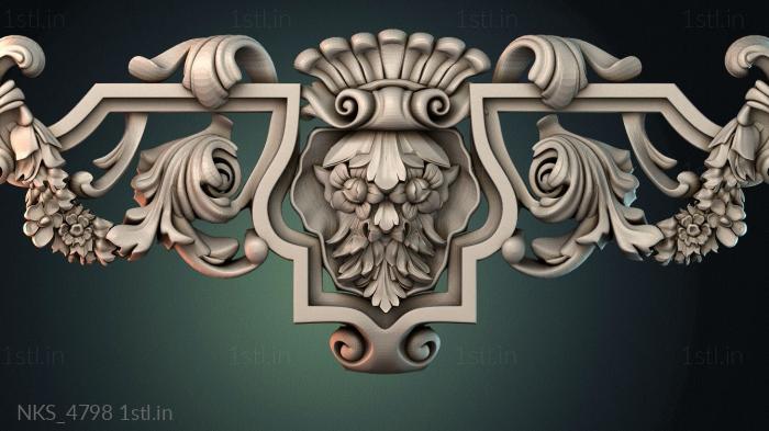 Symmetrycal onlays (NKS_4798) 3D model for CNC machine