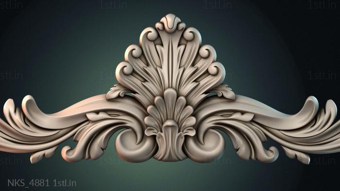 Symmetrycal onlays (NKS_4881) 3D model for CNC machine