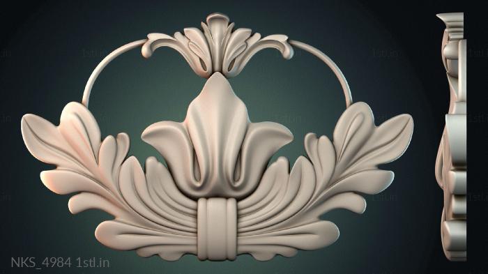 Symmetrycal onlays (NKS_4984) 3D model for CNC machine