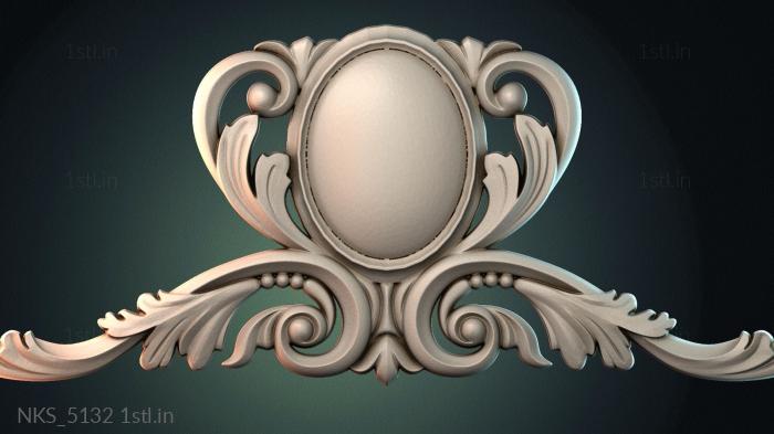 Symmetrycal onlays (NKS_5132) 3D model for CNC machine