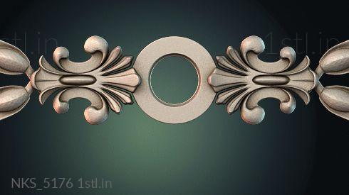 Symmetrycal onlays (NKS_5176) 3D model for CNC machine