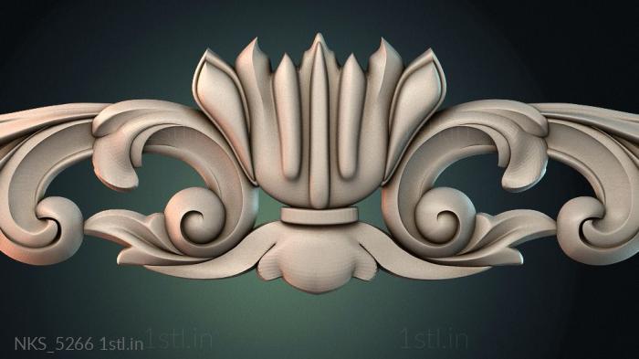 Symmetrycal onlays (NKS_5266) 3D model for CNC machine