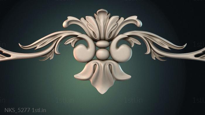 Symmetrycal onlays (NKS_5277) 3D model for CNC machine