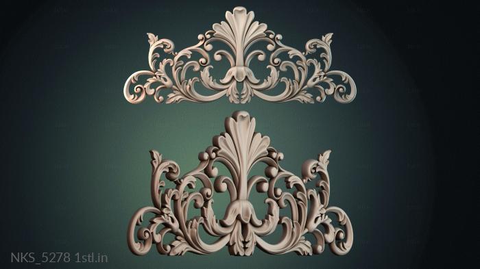 Symmetrycal onlays (NKS_5278) 3D model for CNC machine