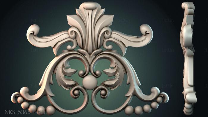 Symmetrycal onlays (NKS_5368) 3D model for CNC machine