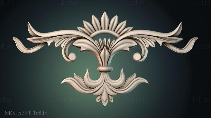 सममितीय ओनले (NKS_5391) सीएनसी मशीन के लिए 3D मॉडल