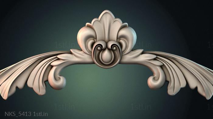 सममितीय ओनले (NKS_5413) सीएनसी मशीन के लिए 3D मॉडल