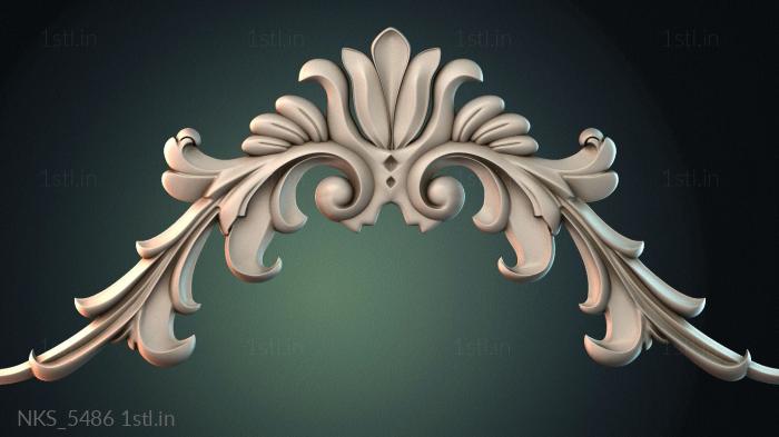 Symmetrycal onlays (NKS_5486) 3D model for CNC machine