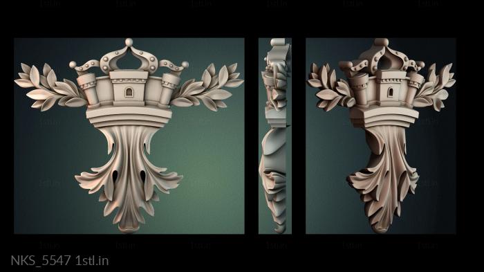 सममितीय ओनले (NKS_5547) सीएनसी मशीन के लिए 3D मॉडल