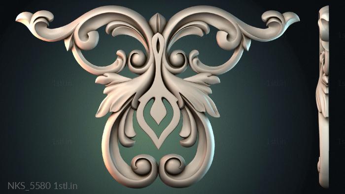 Symmetrycal onlays (NKS_5580) 3D model for CNC machine