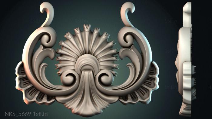 सममितीय ओनले (NKS_5669) सीएनसी मशीन के लिए 3D मॉडल