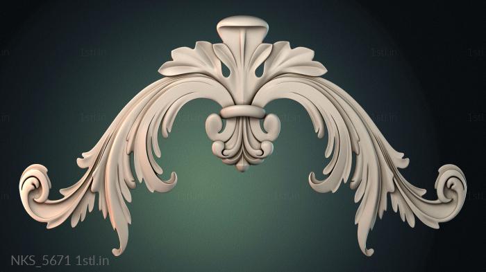 सममितीय ओनले (NKS_5671) सीएनसी मशीन के लिए 3D मॉडल