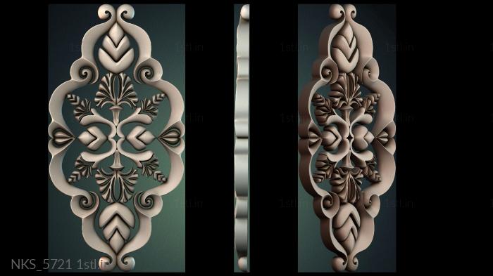 सममितीय ओनले (NKS_5721) सीएनसी मशीन के लिए 3D मॉडल