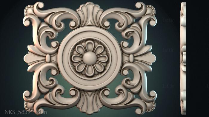 सममितीय ओनले (NKS_5839) सीएनसी मशीन के लिए 3D मॉडल