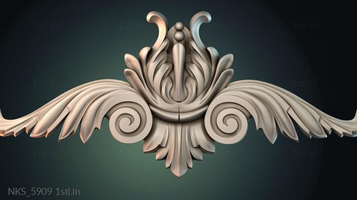 सममितीय ओनले (NKS_5909) सीएनसी मशीन के लिए 3D मॉडल