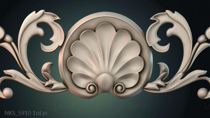 सममितीय ओनले (NKS_5910) सीएनसी मशीन के लिए 3D मॉडल