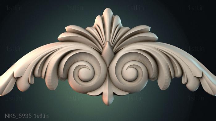 सममितीय ओनले (NKS_5935) सीएनसी मशीन के लिए 3D मॉडल