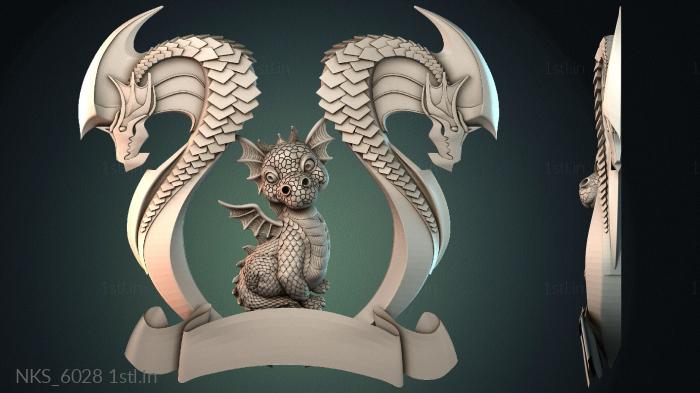 Symmetrycal onlays (NKS_6028) 3D model for CNC machine